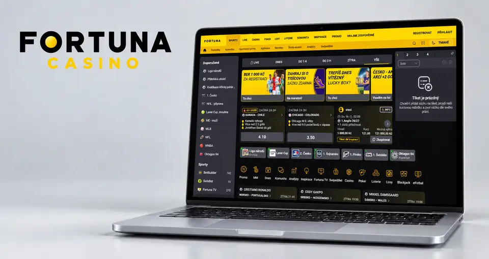 Fortuna Casino na počítači