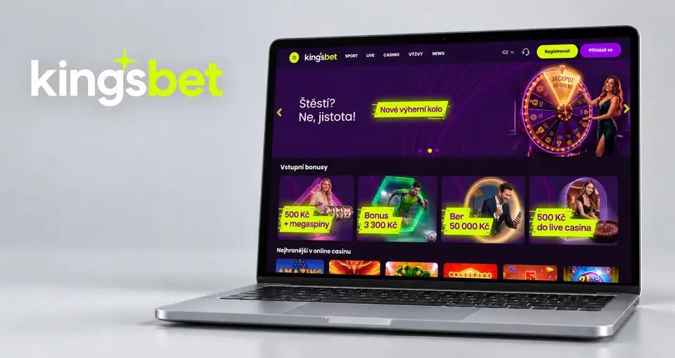 Kingsbet casino na počítači